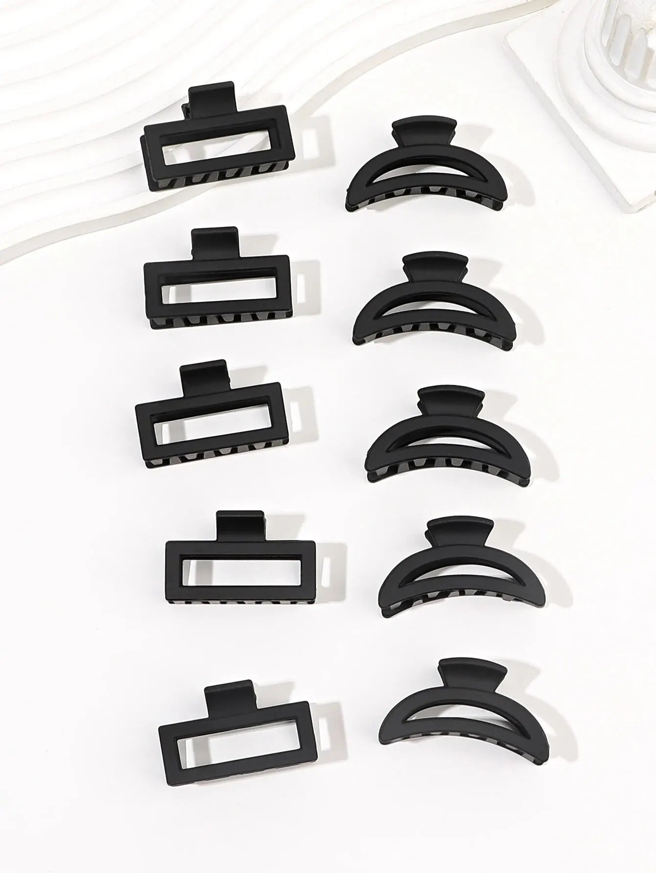 Small Hair Claw Clips for Women Girls,6/10 Pcs Mini Tiny Hair Claw Clips for Thin/Thick/Medium/Fine Hair