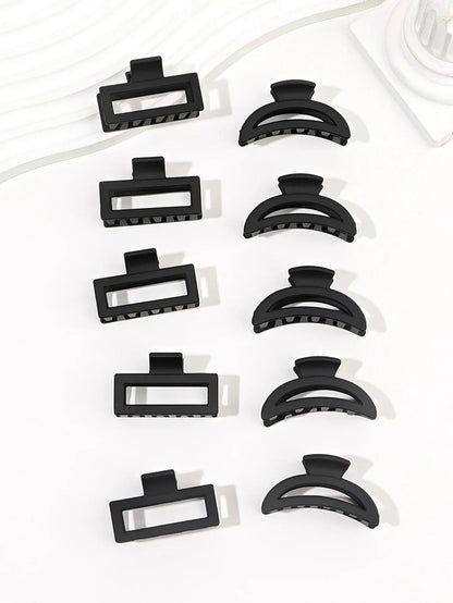 Small Hair Claw Clips for Women Girls,6/10 Pcs Mini Tiny Hair Claw Clips for Thin/Thick/Medium/Fine Hair