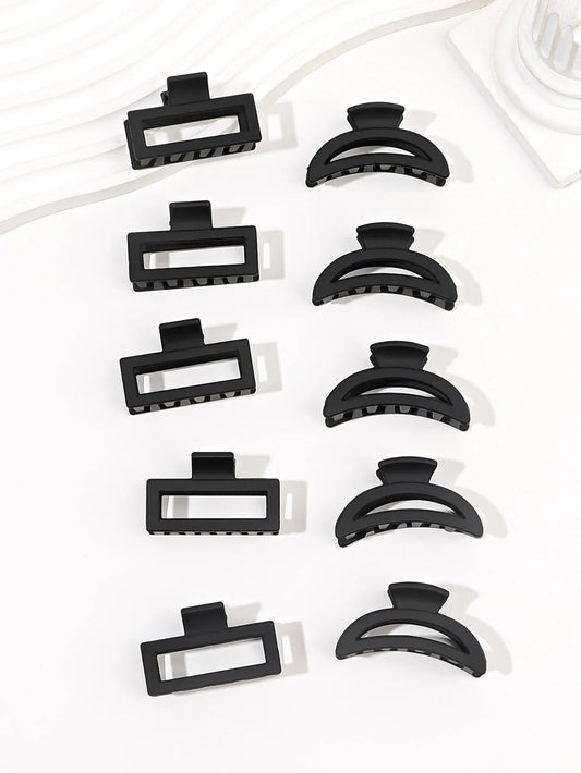 Small Hair Claw Clips for Women Girls,6/10 Pcs Mini Tiny Hair Claw Clips for Thin/Thick/Medium/Fine Hair