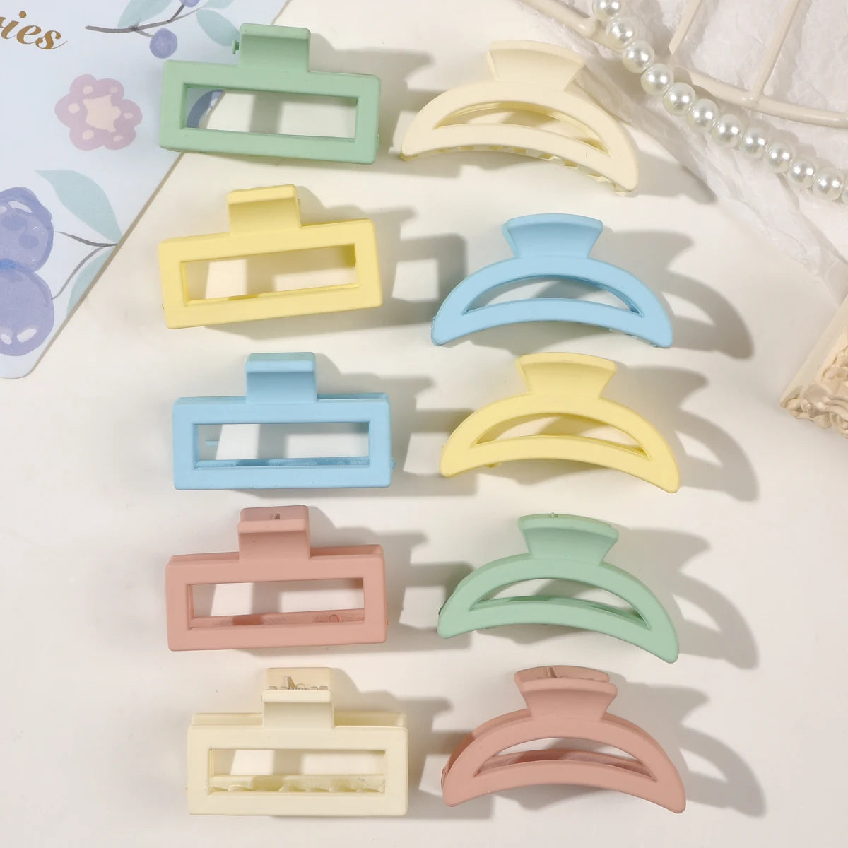 Small Hair Claw Clips for Women Girls,6/10 Pcs Mini Tiny Hair Claw Clips for Thin/Thick/Medium/Fine Hair